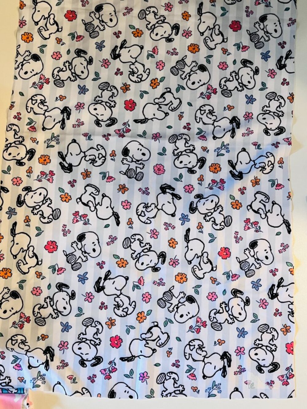 22 piece set Snoopy Scrap fabric bundle 7 - Picture 3 of 14